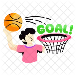 Basketballkorb  Symbol