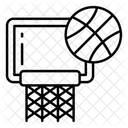 Basketballkorb Basketballkorb Basketballring Symbol