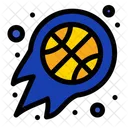 Basquete de fogo  Ícone