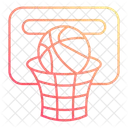 Bola De Basquete Quadra De Basquete Basquete Ícone