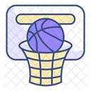 Bola De Basquete Quadra De Basquete Basquete Ícone