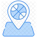 Localizacao Do Basquete Icon