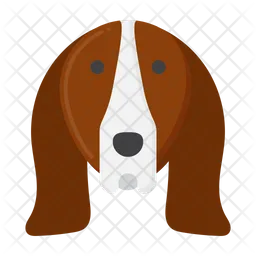 Basset Hound dog  Icon