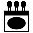 Bastoncillo de algodón  Icono