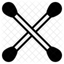 Bastoncillo de algodón  Icono