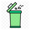 Basura Bin Reciclar Icono