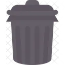 Basura Bin Plomo Icon
