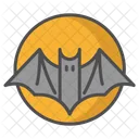 Bat Vampire Horror Icon