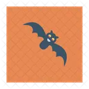 Bat Halloween Bird Icon