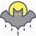 Bat Night Bird Icon
