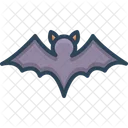 Bat Flying Halloween Icon
