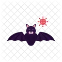Bat Spread Covid 19 Corona Icon