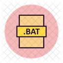 File Type Bat File Format Icon