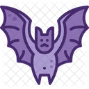 Bat Animal Halloween Icon