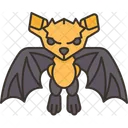 Bat Wings Mammal Icon