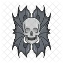Bat Skull Wings Icon