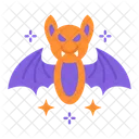 Bat Halloween Horror Icon