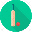 Bat Ball Cricket Ball Cricket Bat Icône