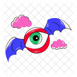 Bat Eye  Icon