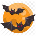 Bat Bats Halloween Icon