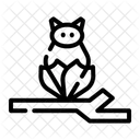 Bat Fauna Animals Icon