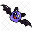 Bat Halloween Game Icon