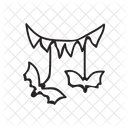 Bat Vampire Halloween Icon