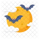 Bat moon  Icon