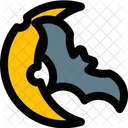 Bat Moon  Icon
