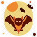 Bat Wings Bat Halloween Icon