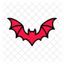 Bat Wings Flying Dark Icon