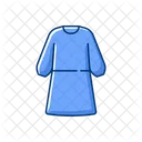 Isolamento Vestido Equipamento Ícone