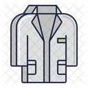 Jaleco Jaleco De Cientista Jaleco De Medico Ícone
