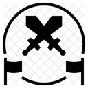 Bataille Competition Conflit Icon