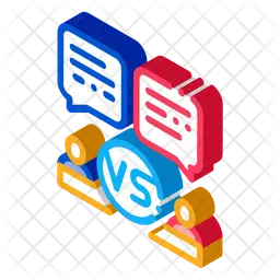 Batalla de discusión  Icono
