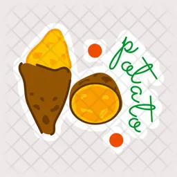 Batata doce  Ícone