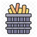 Batatas fritas  Ícone