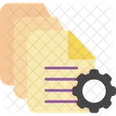 Batch Processing Research Development Icon