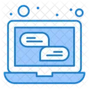 Bate-papo online  Icon