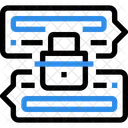 Bate Papo Registro Seguranca Ícone
