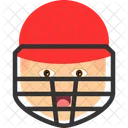 Bateador Bateador Cricket Icono