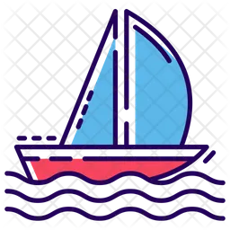 Bateau à eau  Icône