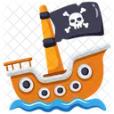 Bateau Pirate Bateau Navire Icône