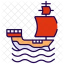 Navire pirate  Icône