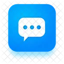 Bate Papo Comunicacao Conversa Ícone