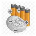 Bateria Potencia Energia Icon