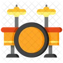 Bateria Sistema De Bateria Conjunto Musical Icono