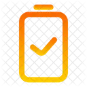 Batería cargando completa  Icono