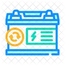 Batería de coche  Icono