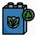 Bateria De Litio Bateria Recarregavel Eficiencia Energetica Ícone